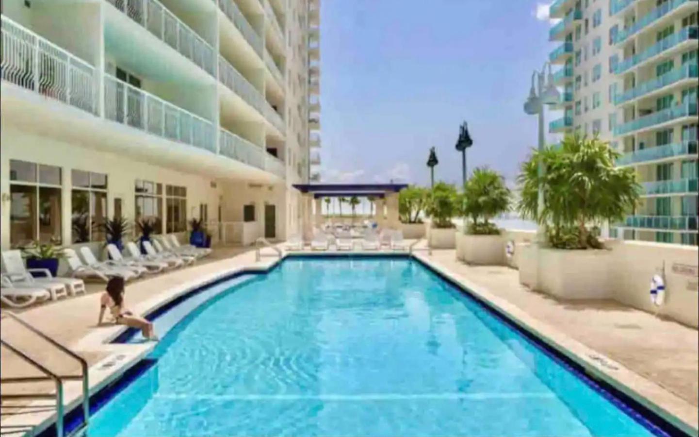 *Luxurious Highrise 2Brcondo Brickell- Waterviews* Miami Buitenkant foto