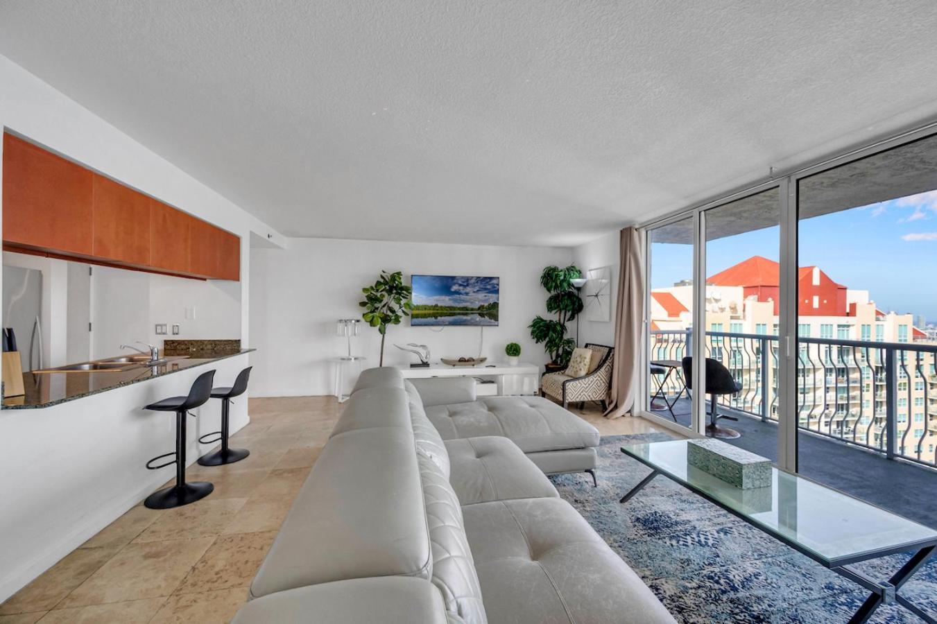 *Luxurious Highrise 2Brcondo Brickell- Waterviews* Miami Buitenkant foto