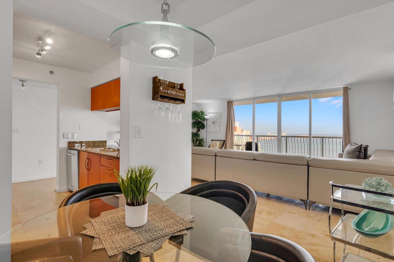 *Luxurious Highrise 2Brcondo Brickell- Waterviews* Miami Buitenkant foto