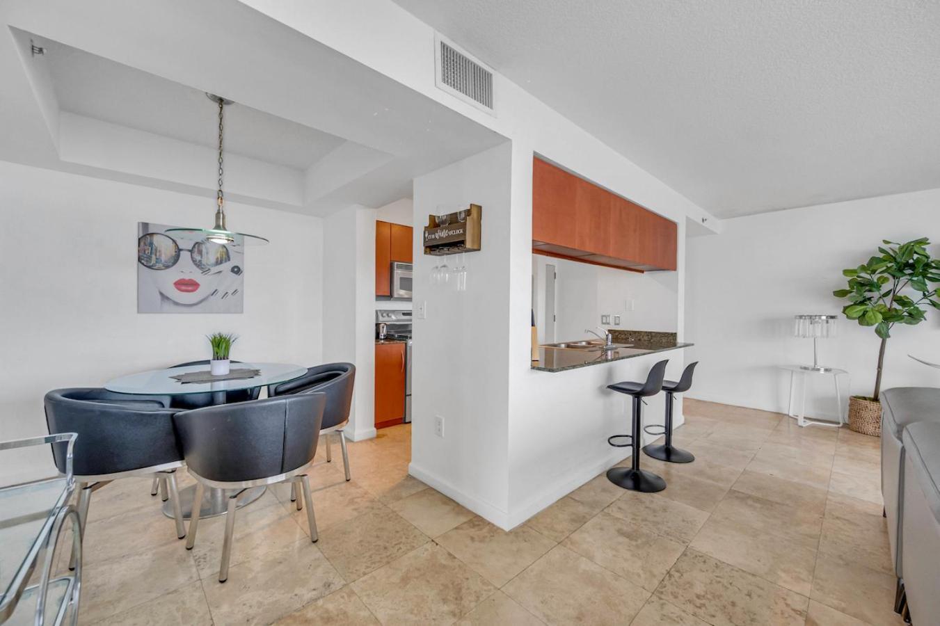 *Luxurious Highrise 2Brcondo Brickell- Waterviews* Miami Buitenkant foto